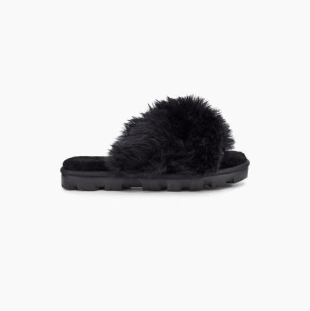 UGG Fuzzalicious Black Sneakers for Women (WGKD02593)